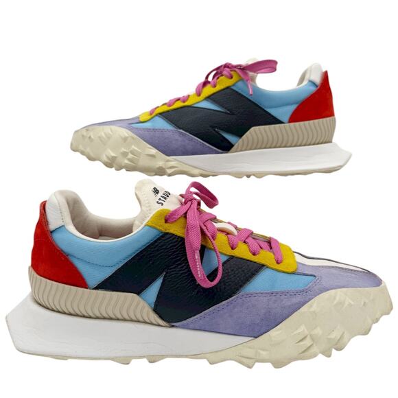 New Balance x STAUD XC-72 Sneakers Blue Valiant Poppy Men US 8.5 Women US 10 - Picture 10 of 11